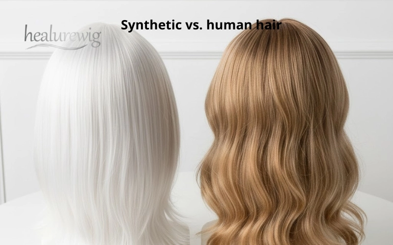 Synthetic vs human hair comfort