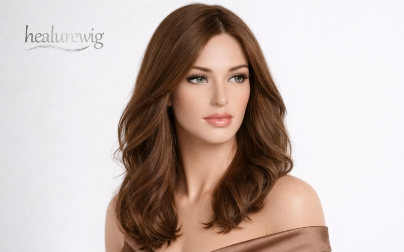 Is shine normal in new human hair wigs with healthy natural sheen
