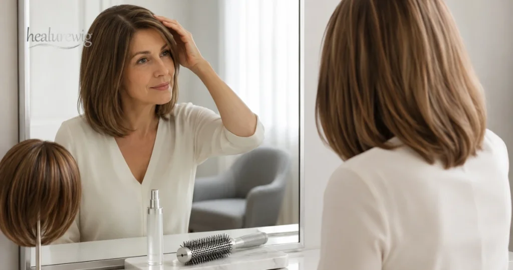Hairstyle for hair loss
